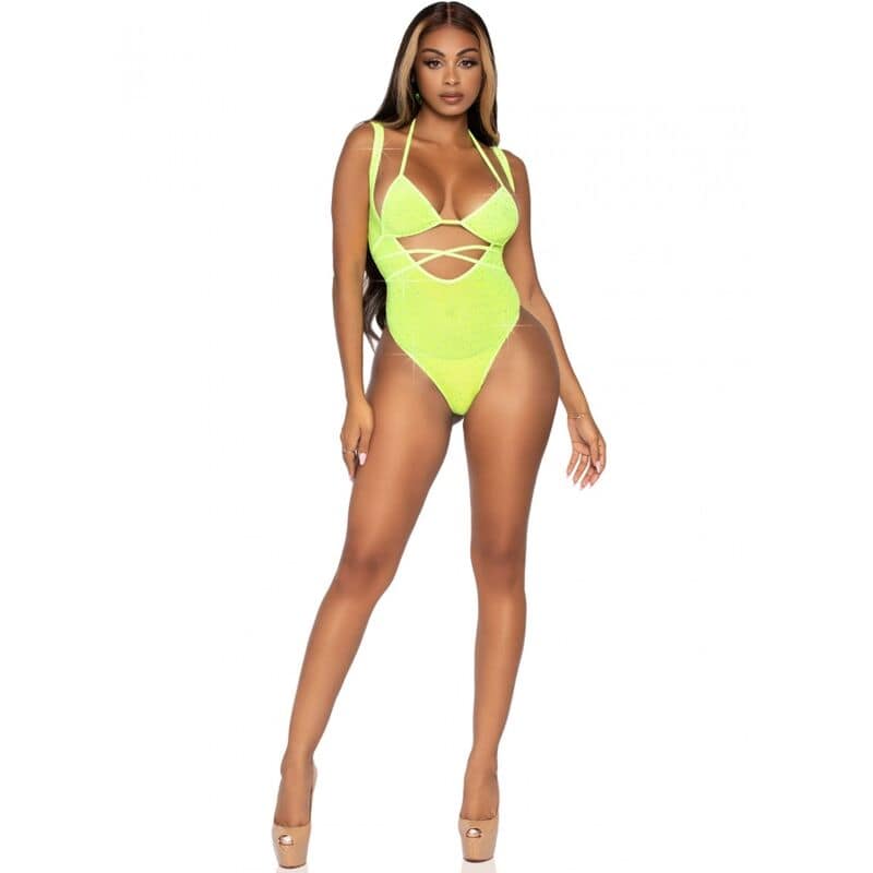 LEG AVENUE - BIKINI TOP AND BODYSUIT ONE SIZE - Bild 3