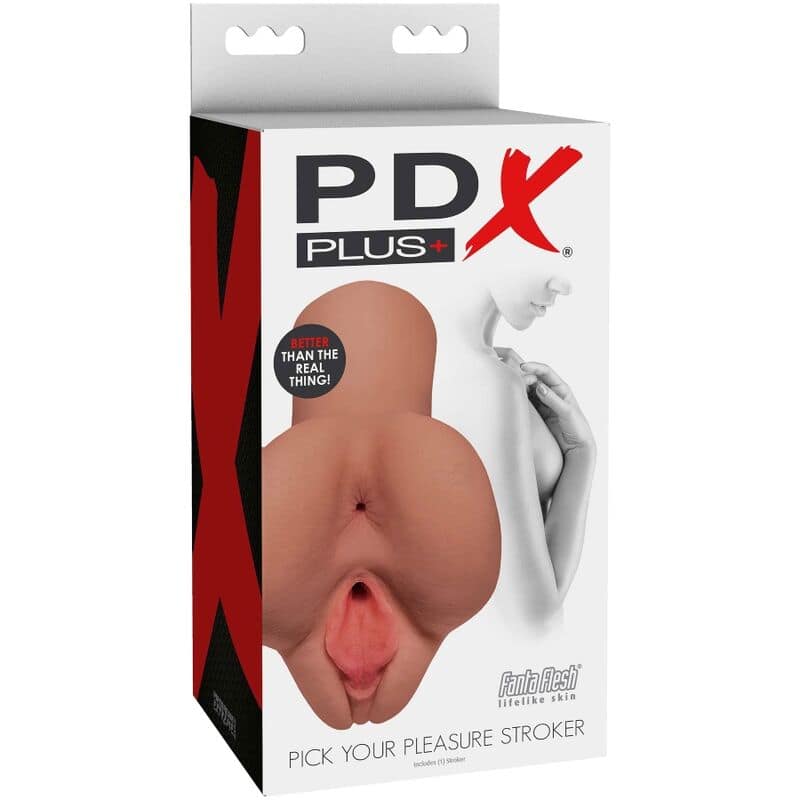 PDX PLUS - PICK YOUR PLEASURE DOUBLE MASTURBATOR - Image 4