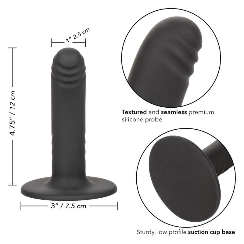 CALEXOTICS - BOUNDLESS DILDO 12 CM COMPATIBLE WITH HARNESS - Image 5