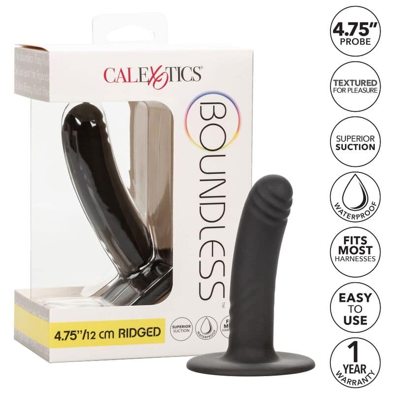 CALEXOTICS - BOUNDLESS DILDO 12 CM COMPATIBLE WITH HARNESS - Image 2