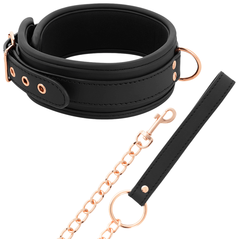 COQUETTE CHIC DESIRE - FANTASY VEGAN LEATHER COLLAR WITH NEOPRENE LINING - Image 2