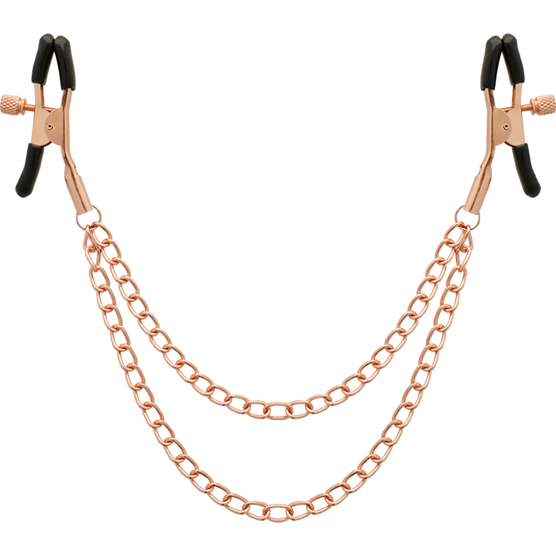 COQUETTE CHIC DESIRE - FANTASY METAL NIPPLE CLIPS WITH CHAIN - Bild 3
