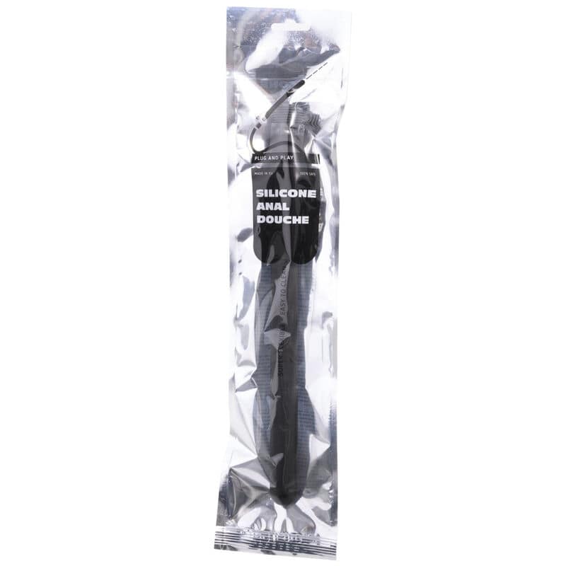 ALL BLACK - BEADED SHOWER ANAL SILICONE 27 CM - Bild 2