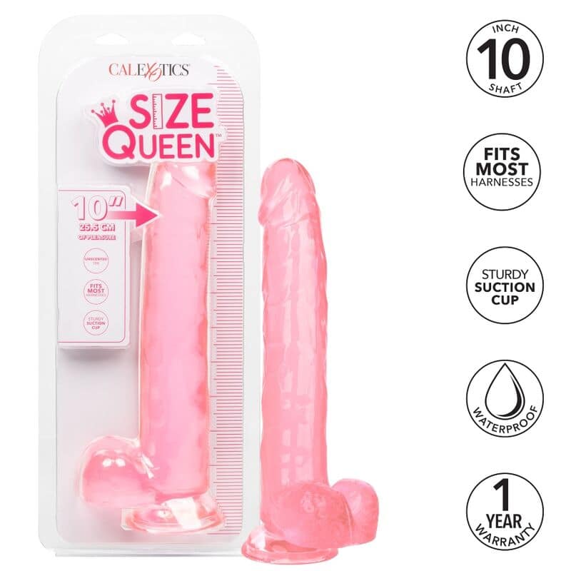 CALEXOTICS - SIZE QUEEN DILDO PINK 25.5 CM - Bild 2