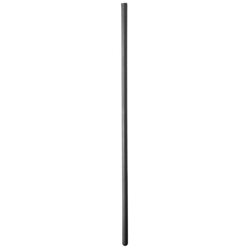 ALL BLACK - 6MM URETHRAL PROBE SILICONE