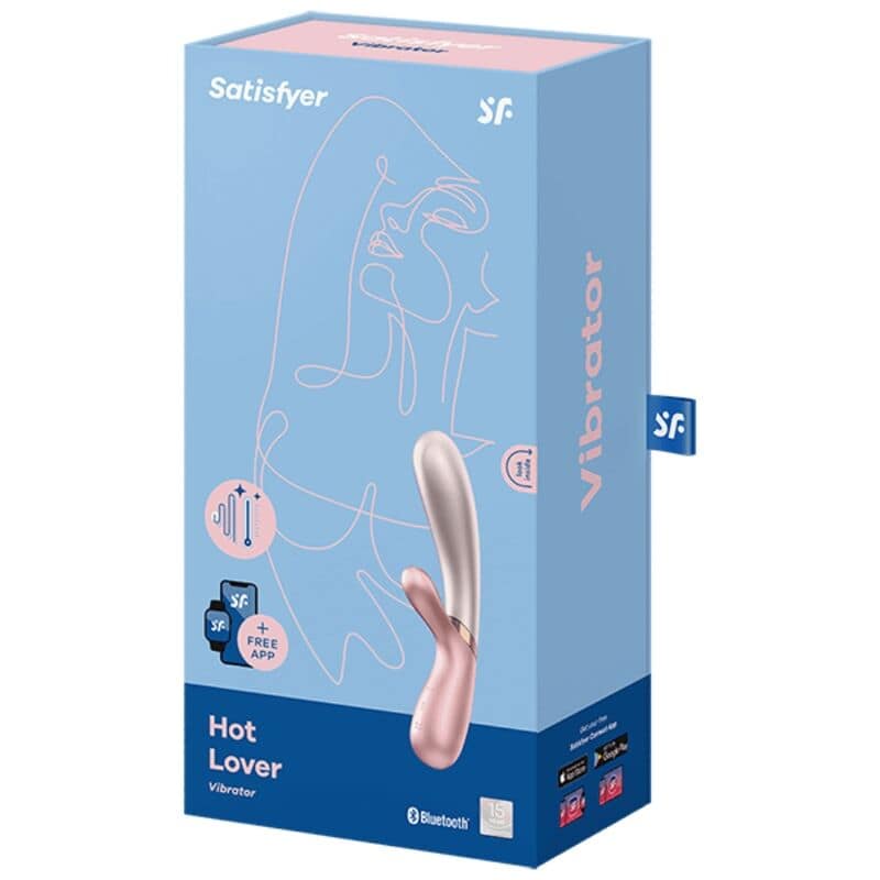 SATISFYER - HOT LOVER VIBRATOR ROSE BEIGE - Bild 4