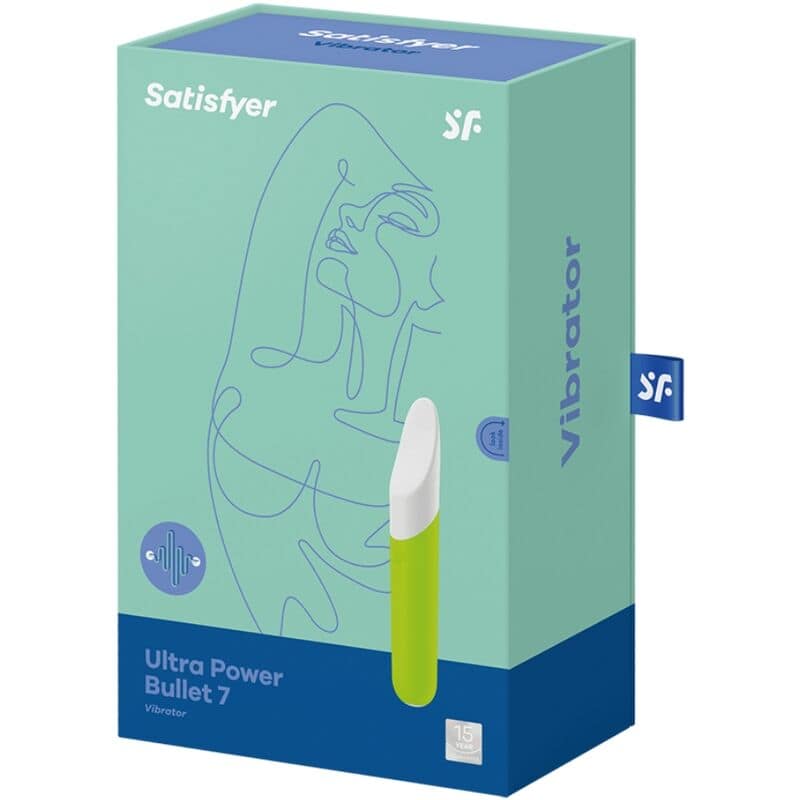 SATISFYER - ULTRA POWER BULLET 7 GREEN - Image 3