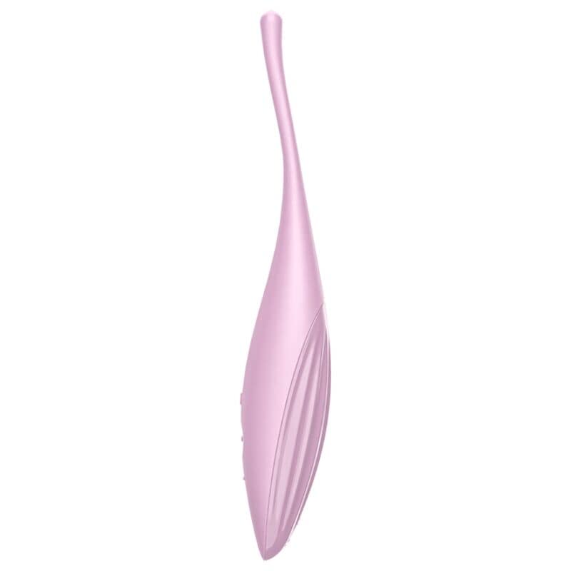 SATISFYER - TWIRLING JOY CLIT TIP VIBRATOR PINK - Image 2