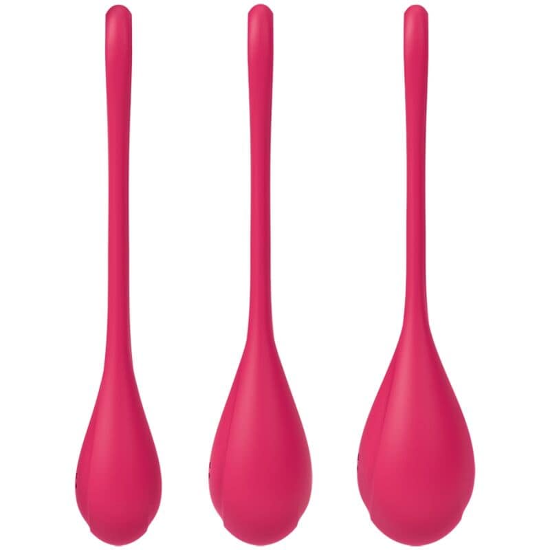 SATISFYER - YONI POWER 1 TRAINING SET RED - Image 3