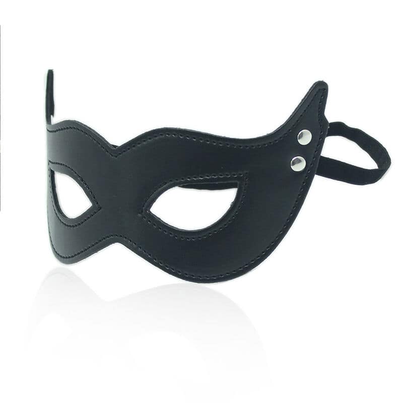 OHMAMA FETISH - PU MASK WITH CLAMPS - Bild 2