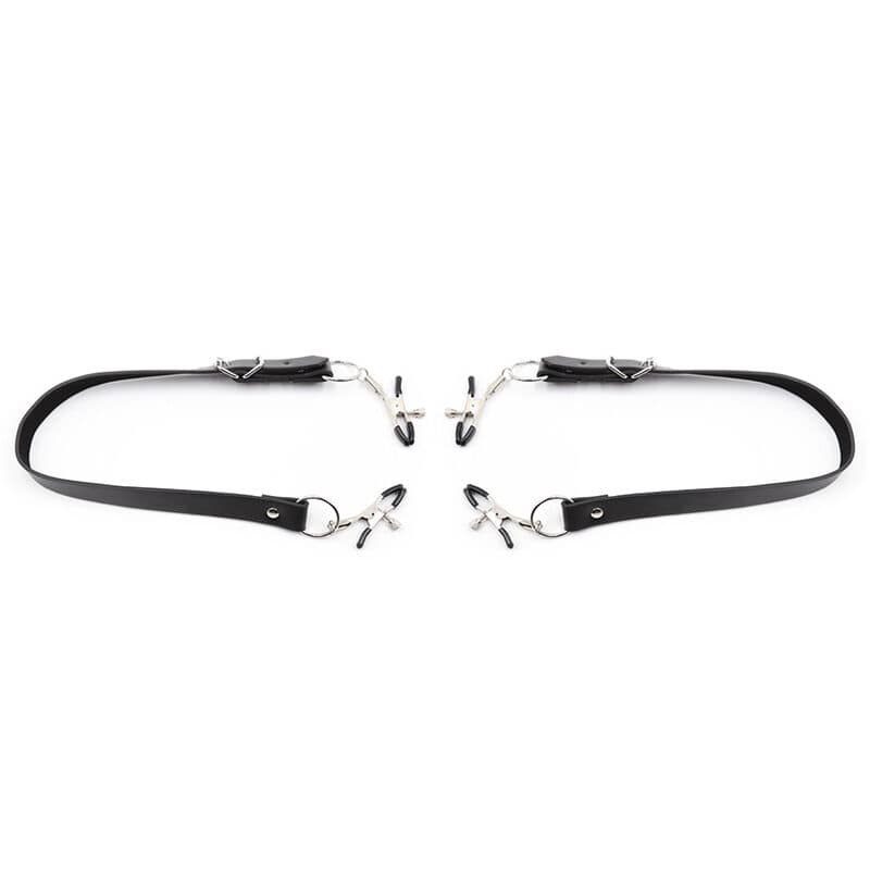 OHMAMA FETISH - CLITORIS CLAMPS WITH LEG STRAPS - Image 2