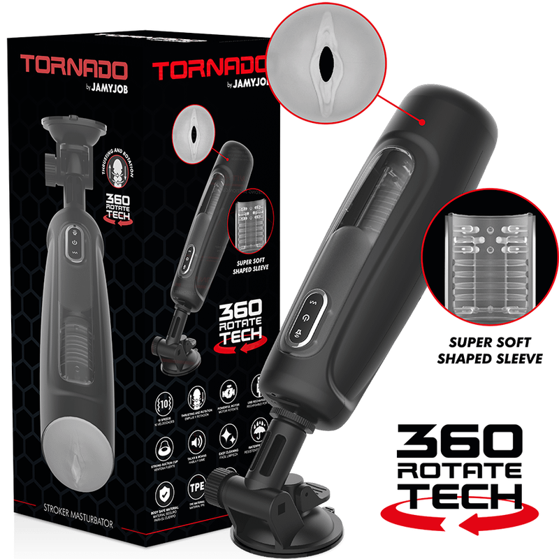 JAMYJOB - TORNADO 360 ROTERANDE TEKNISK STROKER