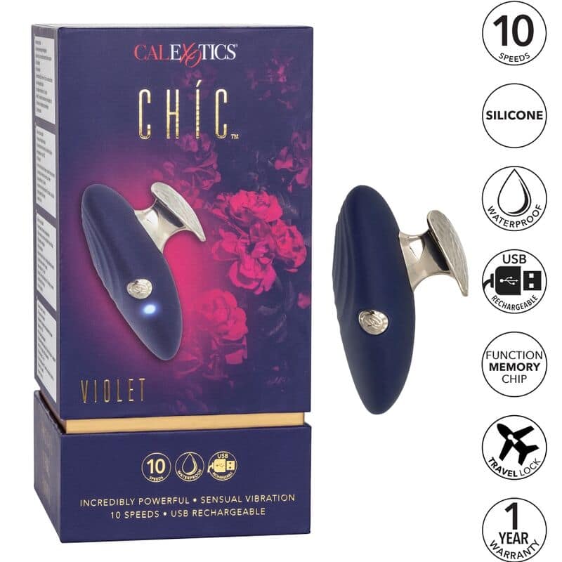 CALEXOTICS - CHIC VIOLET STIMMULATOR 10 SPEEDS - Image 2