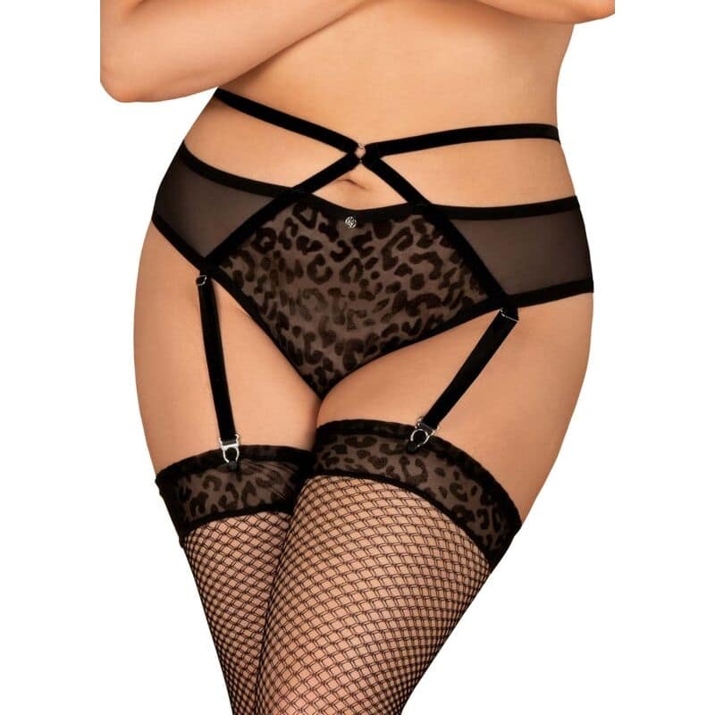 OBSESSIVE - JAGUERIA GARTER BELT 4XL/5XL - Image 3
