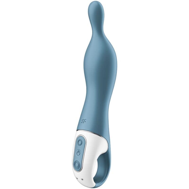 SATISFYER - AMAZING 1 ASPOT VIBRATOR BLÅ