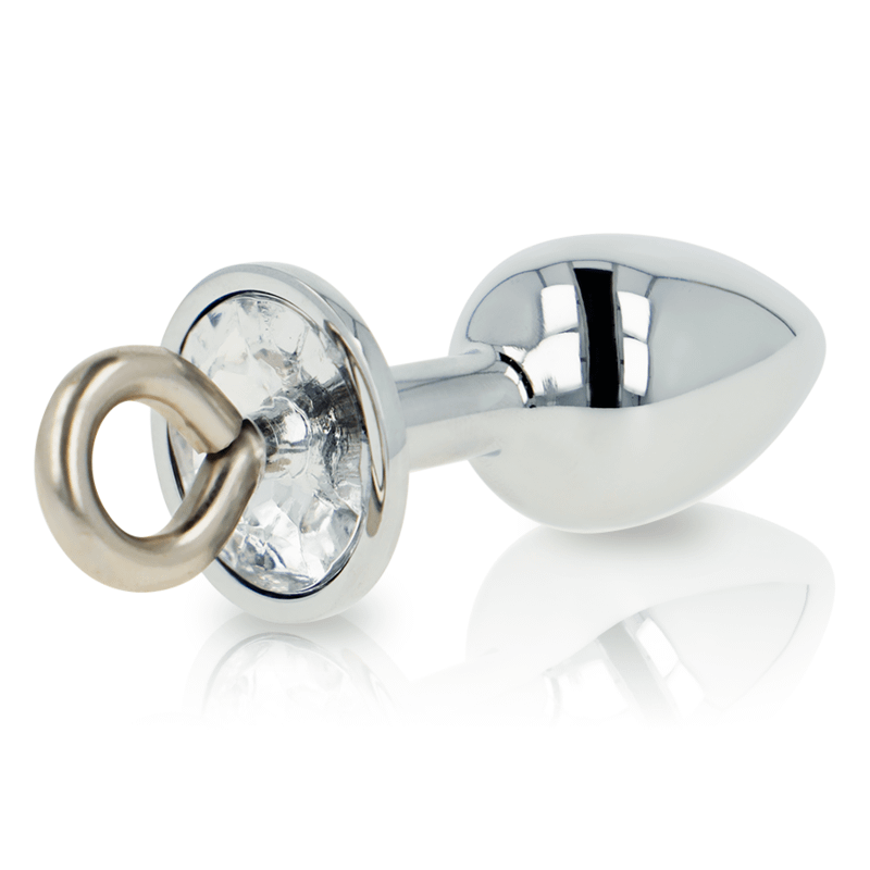 OHMAMA FETISH METALL BUTTPLUG MED RING