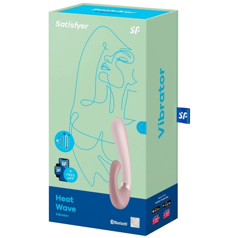 SATISFYER - HEAT WAVE VIBRADOR APP BLANCO - Image 4