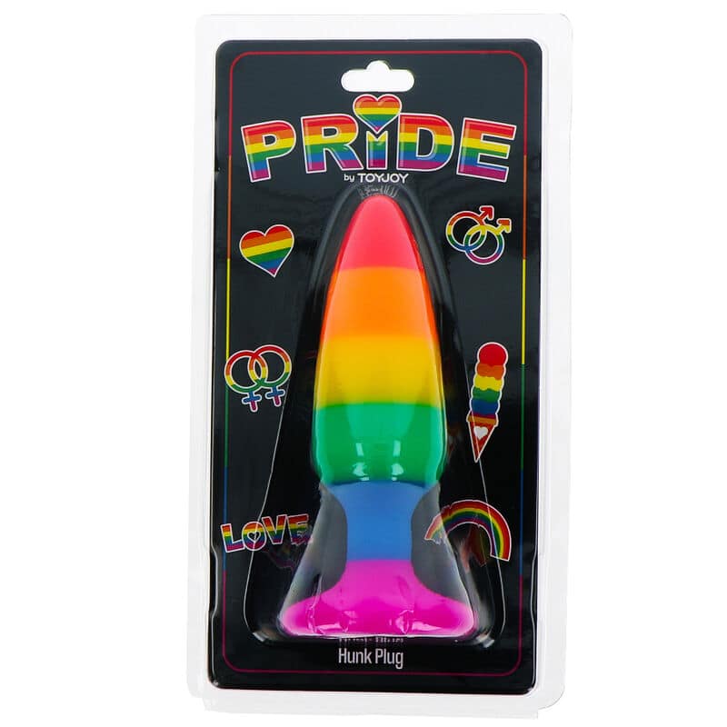 PRIDE - LGBT FLAG PLUG HUNK 10.5 CM - Image 2