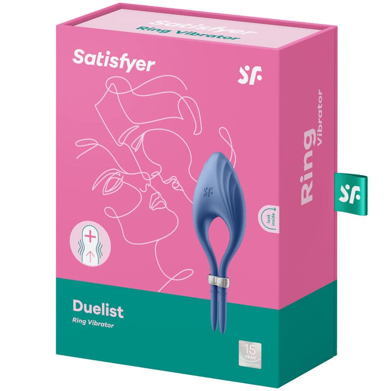 SATISFYER DUELIST ANILLO VIBRADOR - GRIS - Image 4