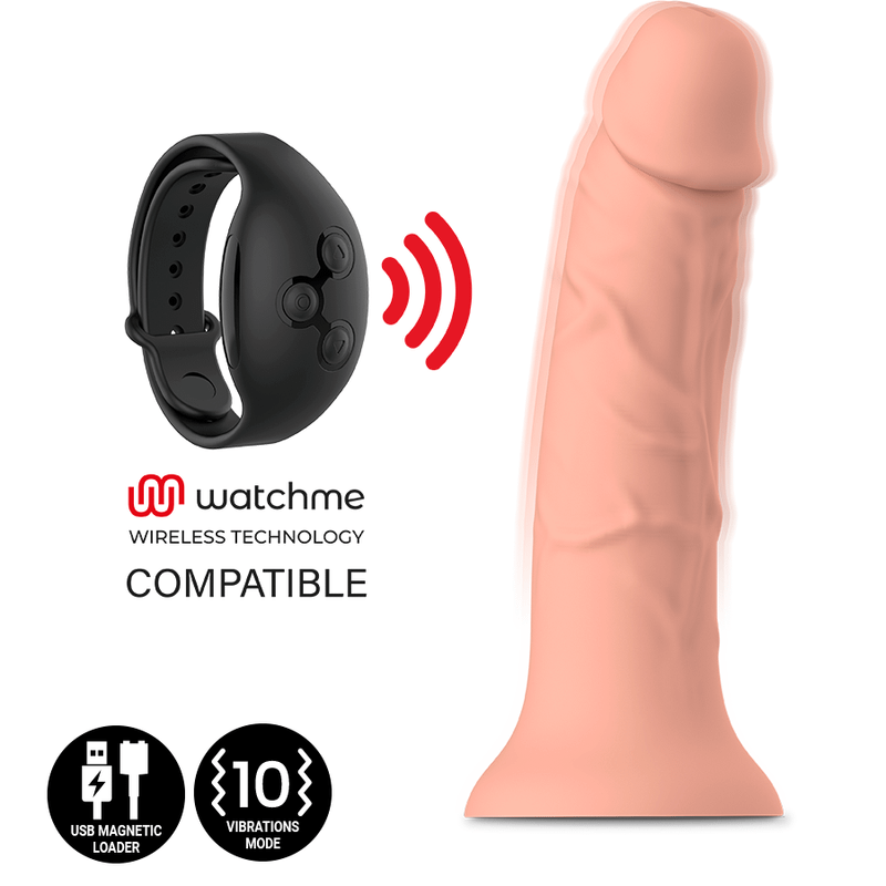 MYTHOLOGY - ASHER ORIGINAL DILDO S - VIBRATOR KOMPATIBEL MED TRÅDLÖS WATCHME-TEKNIK