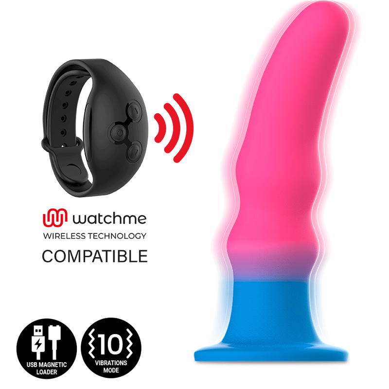 MYTHOLOGY - KUNO UTOPIA DILDO S - VIBRATOR WATCHME TRÅDLÖS TEKNIK KOMPATIBEL