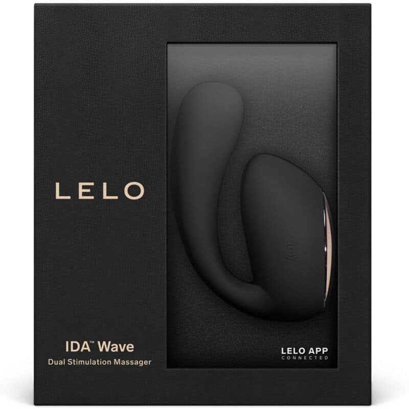 LELO IDA Wave Svart – WaveMotion-teknik, två zoner