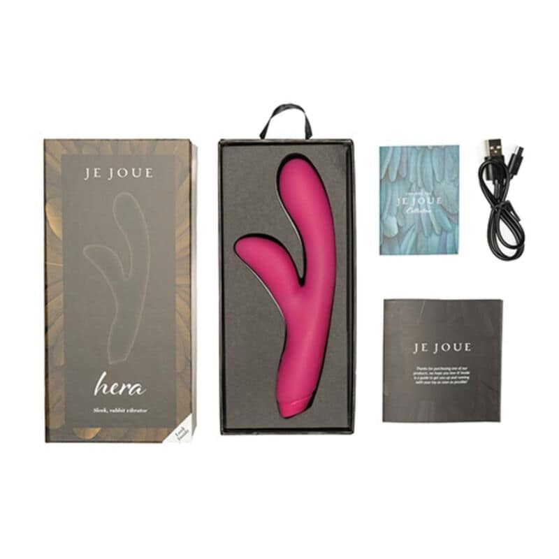 JE JOUE - HERA RABBIT VIBRATOR - FUCHSIA - Bild 5
