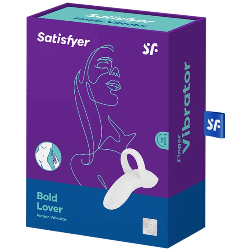 SATISFYER - BOLD LOVER DEDAL VIBRADOR BLANCO - Bild 4