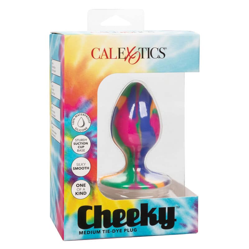CALEXOTICS - CHEEKY MEDIUM TIE-DYE PLUG ANAL - Bild 2