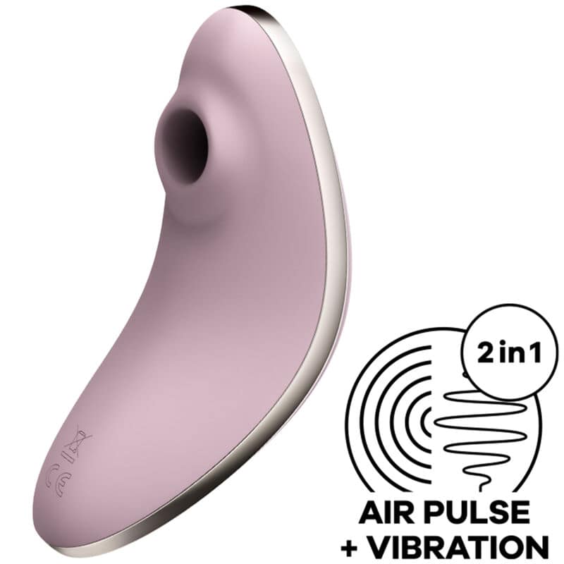 Satisfyer Vulva Lover 1 Violett air pulse vibrator i silikon