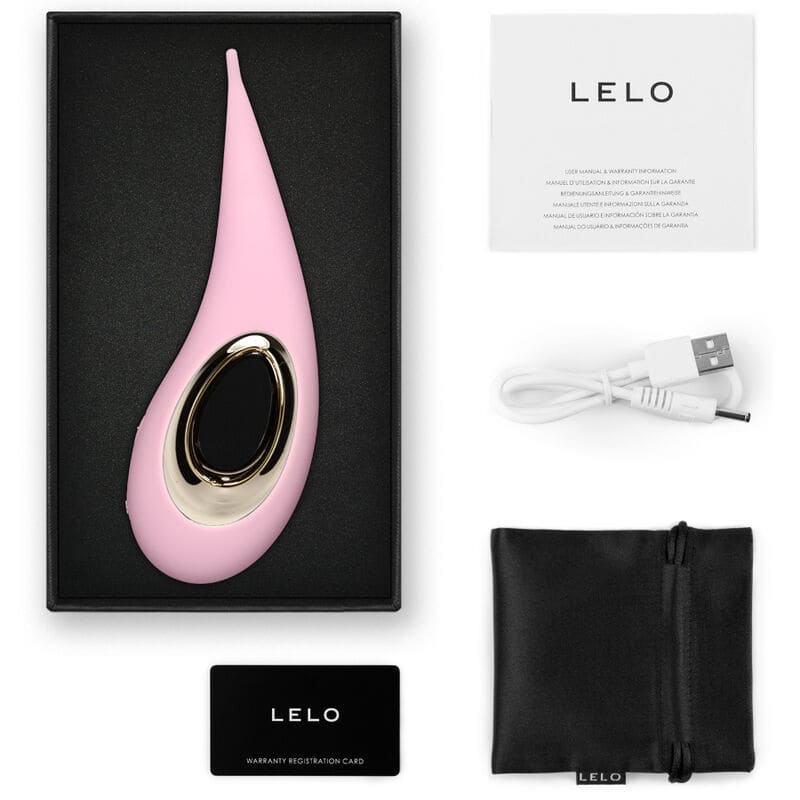 LELO DOT Rosa – Åtta vibrationsinställningar, mjuk spets