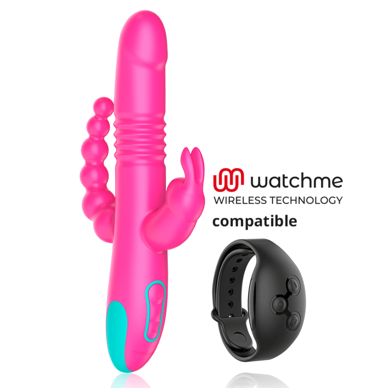 HAPPY LOKY - DONALD TRIPLE STIMULATION: ANAL, G-SPOT CLITORAL WATCHME WIRELESS TECHNOLOGY COMPATIBLE - Image 2