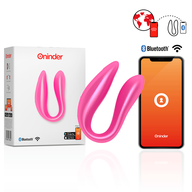ONINDER - LISBOA ESTIMULADOR PUNTO G  CLÍTORIS ROSA - APP GRATUITA ROSA - Image 2
