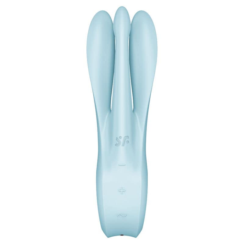SATISFYER - THREESOME 1 VIBRADOR AZUL - Bild 3