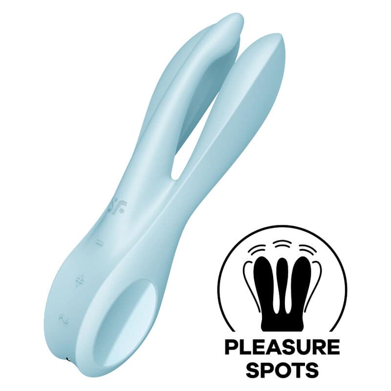 TILLFREDSSTÄLLARE - TREKANT 1 VIBRADOR AZUL
