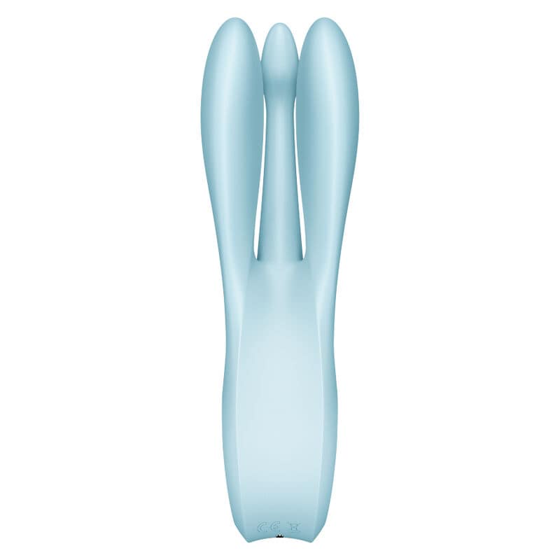 SATISFYER - THREESOME 1 VIBRADOR AZUL - Bild 2