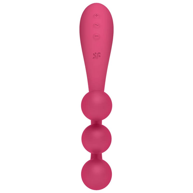 SATISFYER - TRI BALL 1 MULTI VIBRATOR RED - Bild 2