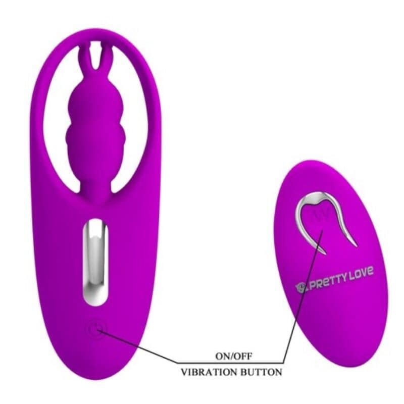 PRETTY LOVE - WILD RABBIT STIMULATOR FOR PANTIES WITH REMOTE CONTROL LILAC - Bild 3