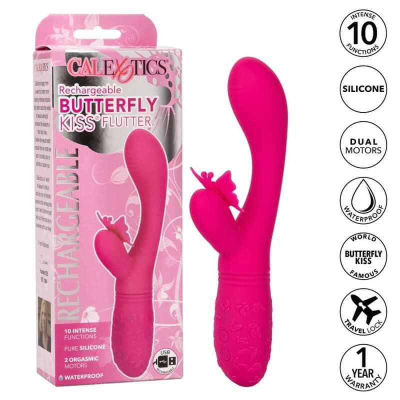 CALEXOTICS - BUTTERFLY KISS FLUTTER PINK - Image 2