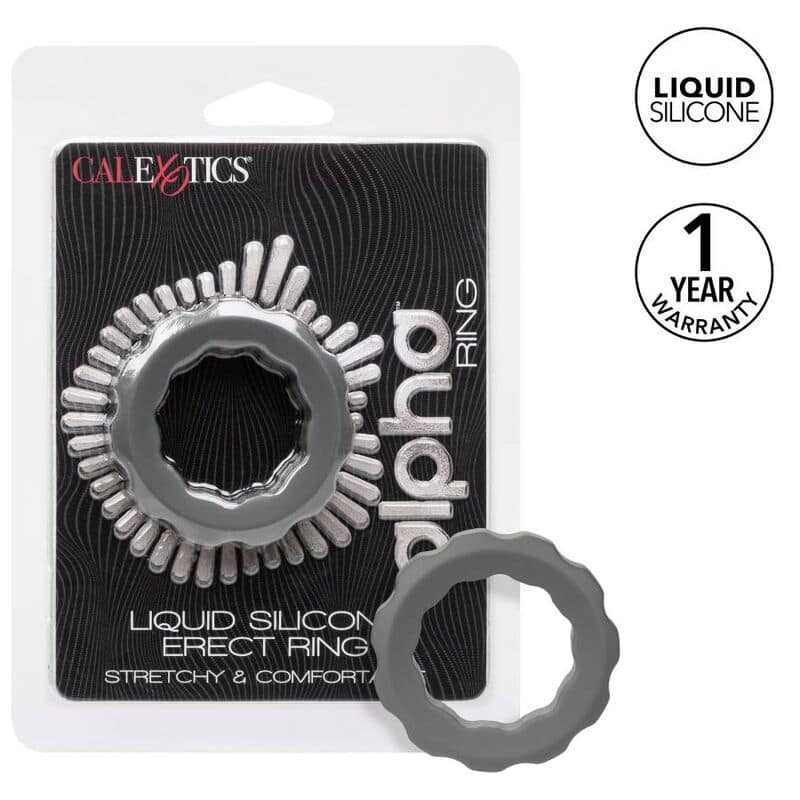 CALEXOTICS - ALPHA ERECT RING GREY - Image 2