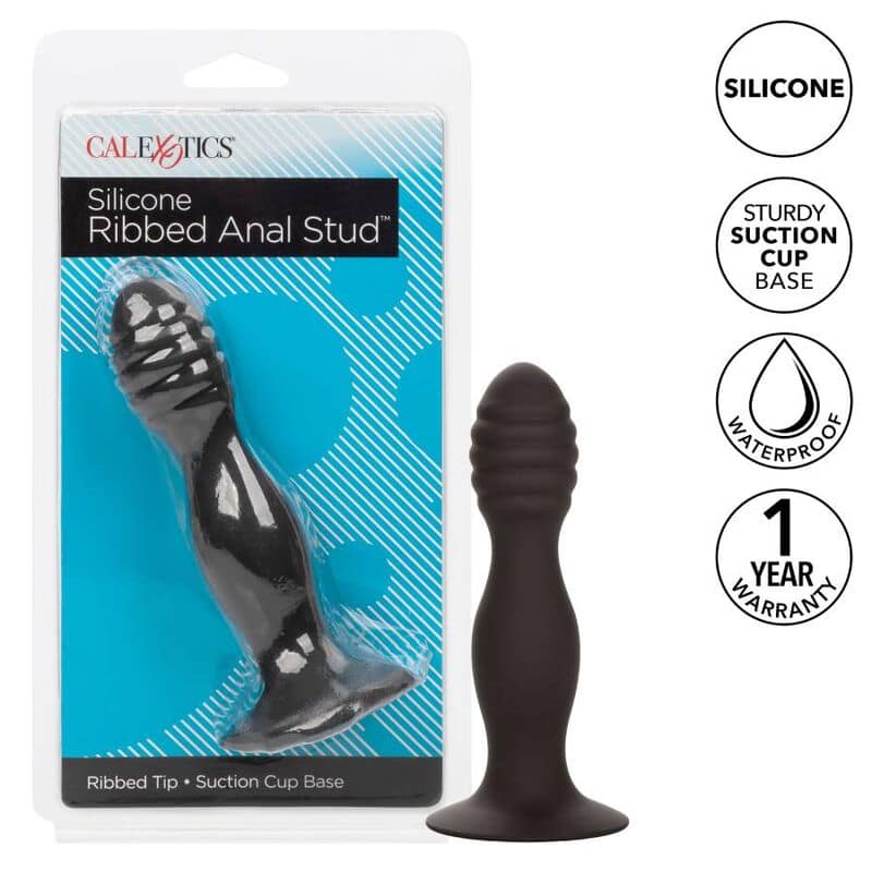 CALEXOTICS - RIBBED ANAL STUD - Image 2