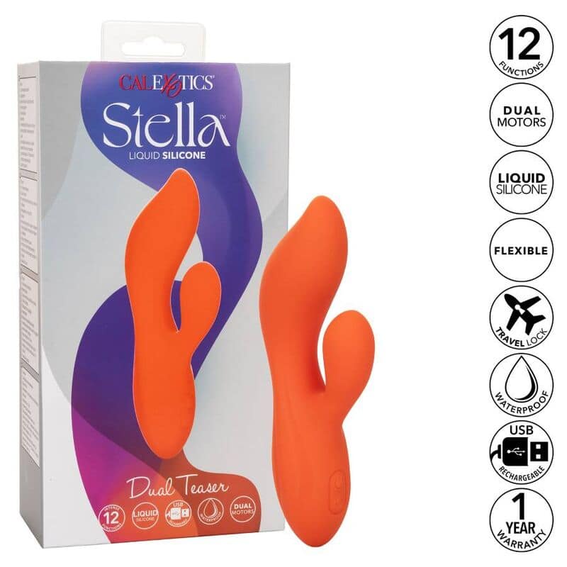 CALEXOTICS - STELLA DUAL TEASER ORANGE - Image 2