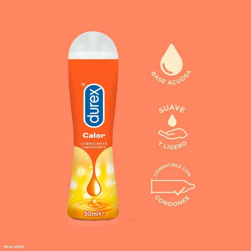 DUREX - DUREX PLAY HEAT EFFECT LUBRICANT 50 ML - Bild 2