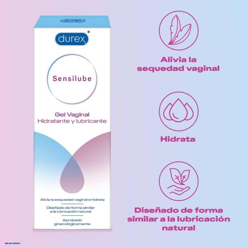 DUREX - SENSILUBE GEL MOISTURIZING LUBE 40 ML - Image 2