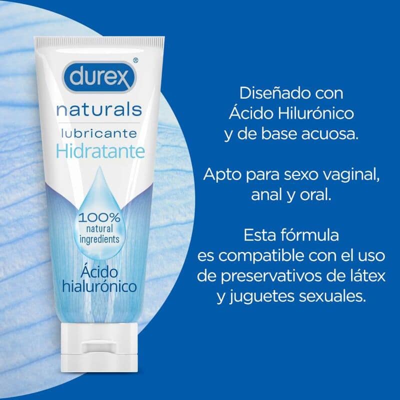 DUREX - NATURALS MOISTURIZING LUBE 100 ML - Bild 2