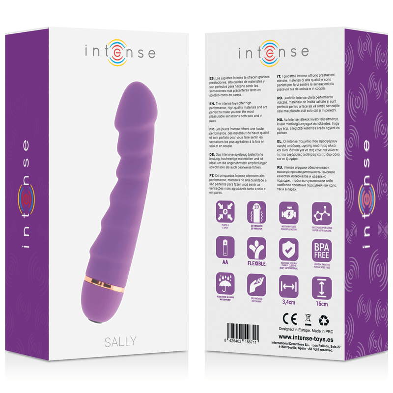INTENSE - SALLY 20 SPEEDS SILICONE LILAC - Image 5