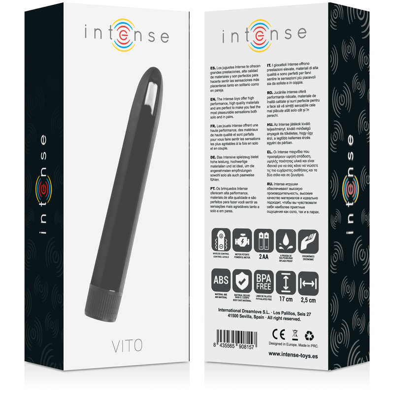 INTENSE - VITO BLACK VIBRATOR - Image 4