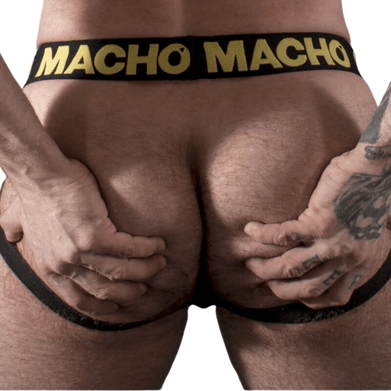 MACHO - MX25AC JOCK CUERO AMARILLO S - Image 2