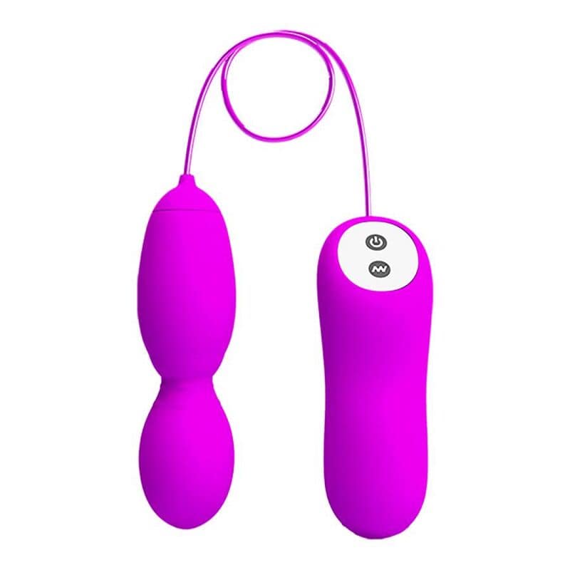 PRETTY LOVE - VEGA ROTATIONS- OCH VIBRATIONSMASSAGEAPPARAT 12 FUCHSIA FUNKTIONER
