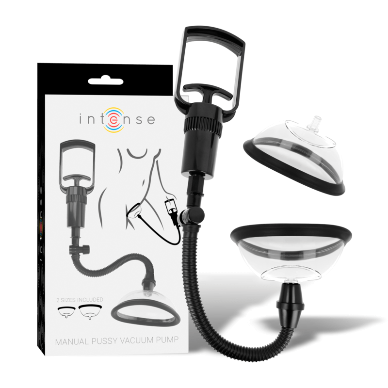 INTENSE - PUMP VAGINAL MANUAL PUMP WITH TWO INTERCHANGEABLE CUPS - Bild 2